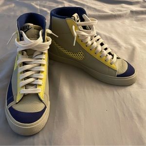 NIKE: One of a Kind Custom High Top Sneakers